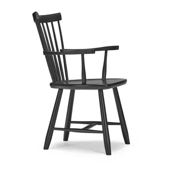 Lilla Åland armchair - Black (beech) - Stolab