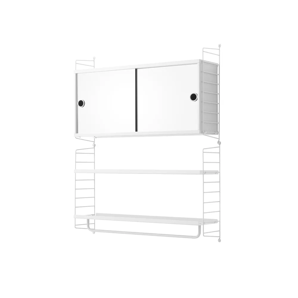 String bathroom combination A - white String