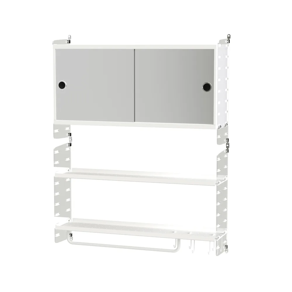 String bathroom white & Plex - Combination D String