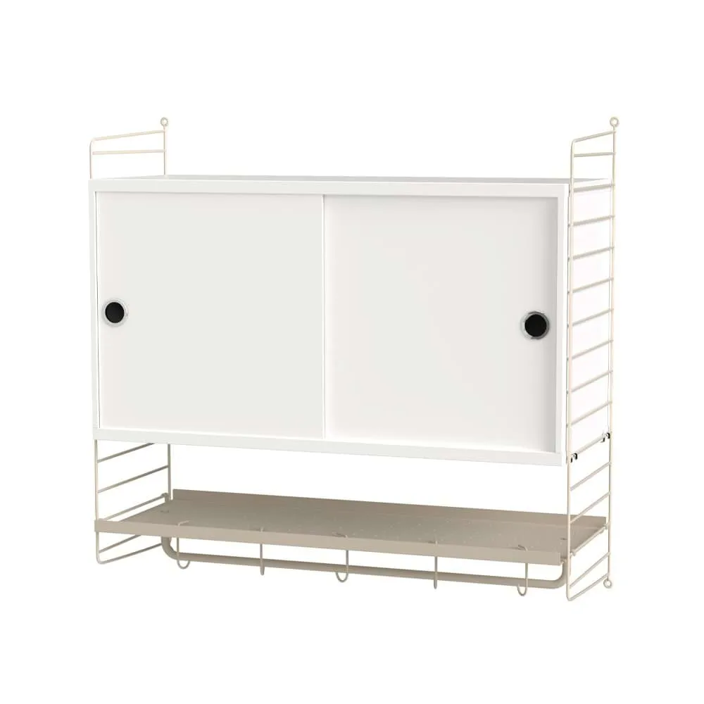 String bedroom white & beige - Combination F String