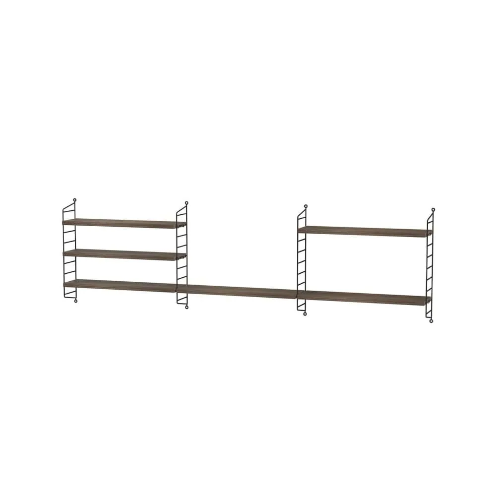 String children's room walnut & black - Combination H String