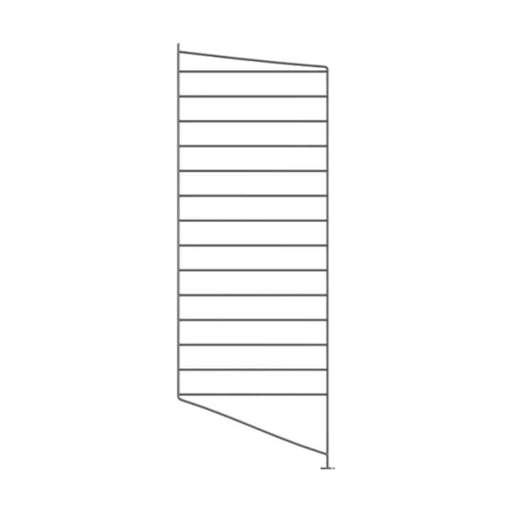 String floor panels - Dark grey, 85x30 cm, 1-pack - String