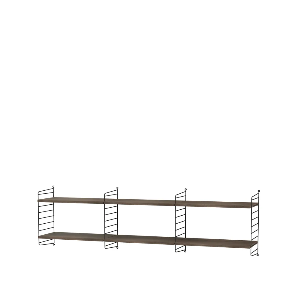 String living room walnut & black - Combination O String