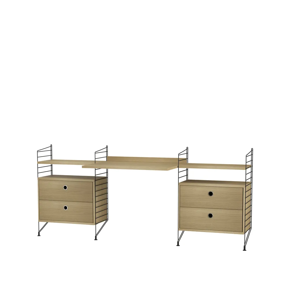 String office oak & black - Combination C String