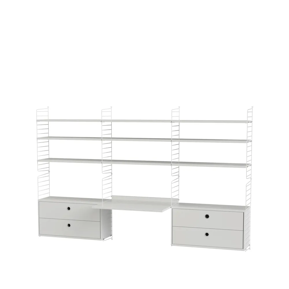 String office white - Combination F String