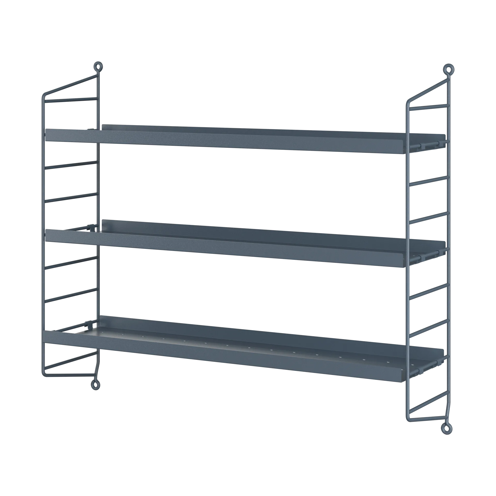 String shelf Pocket metal, Sergel grey String