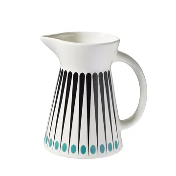 Amanda milk jug - white-aqua - Superliving