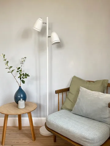 Dynamo Twin floor lamp - Almost Black - Superliving