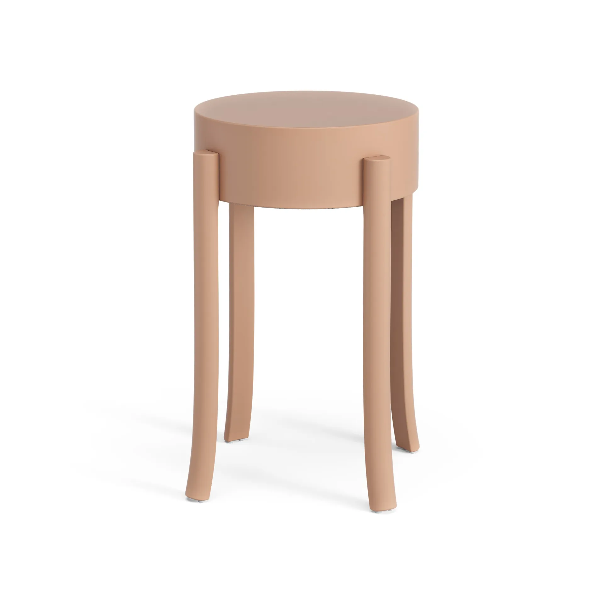 Avavick stool, Birch-beige pink Swedese