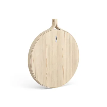 Comma Mirror round Ø40 cm - Ash lackered - Swedese