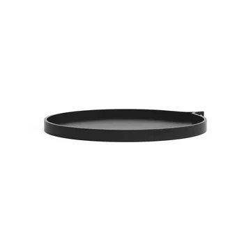Comma tray Ø52 cm - Ash black oiled - Swedese