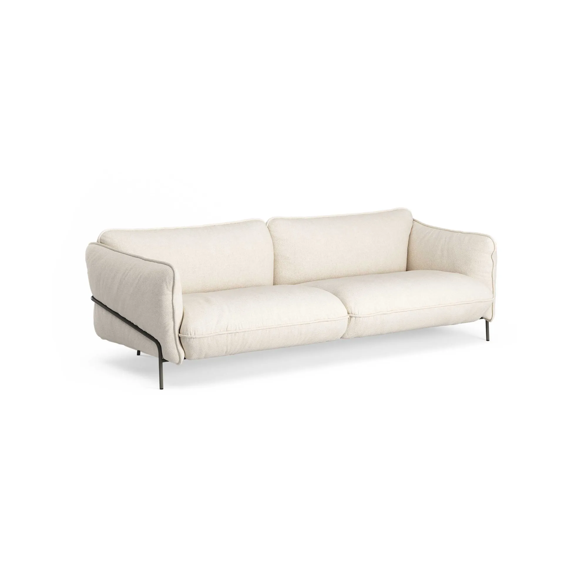Continental sofa, Sealife Ivory/Sand-orca grey Swedese
