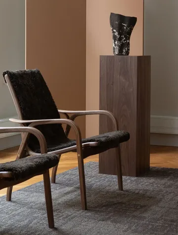 Laminett armchair - Sheepskin Espresso-oiled oak - Swedese