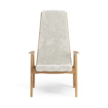 Lamino arm chair oiled oak/sheep skin - Off white (white) - Swedese