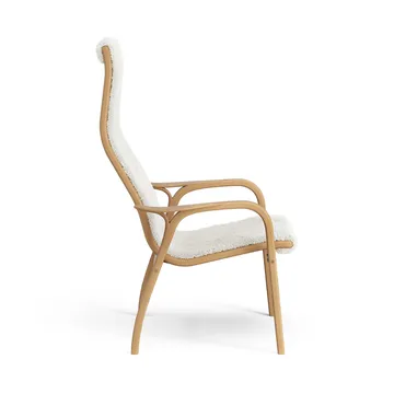 Lamino arm chair oiled oak/sheep skin - Off white (white) - Swedese