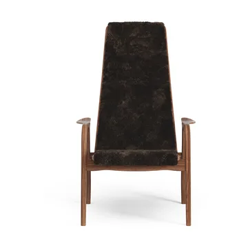 Lamino armchair - Sheepskin Espresso-oiled walnut - Swedese