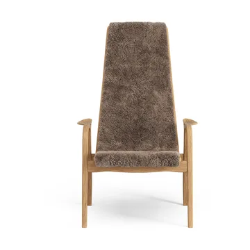 Lamino armchair - Sheepskin Sahara-oiled oak - Swedese
