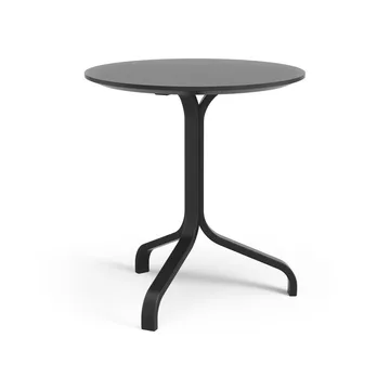 Lamino table Ø46x49 cm - Black-stained beech - Swedese