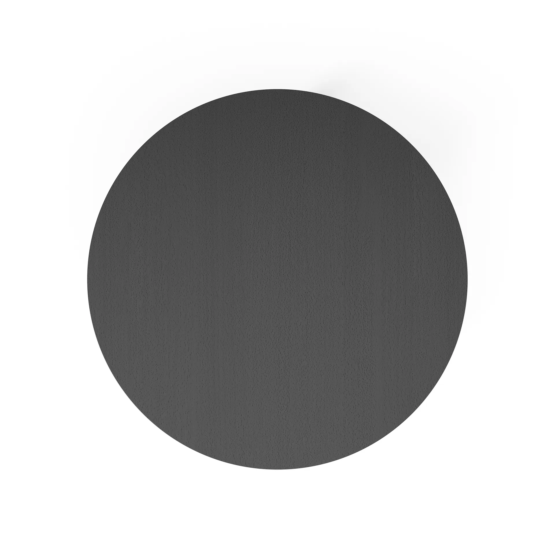 Lamino table Ø46x49 cm, Black-stained beech Swedese