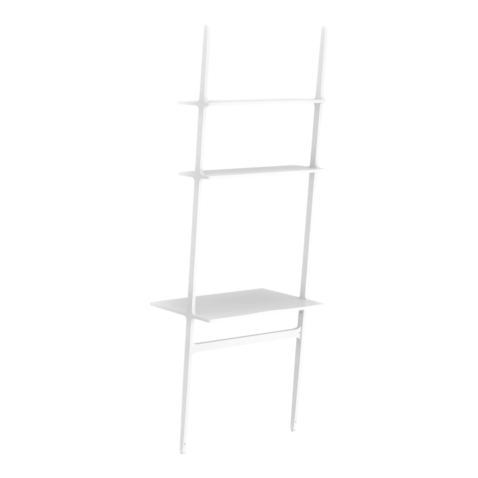 Libri writing table, Ash White glazed Swedese