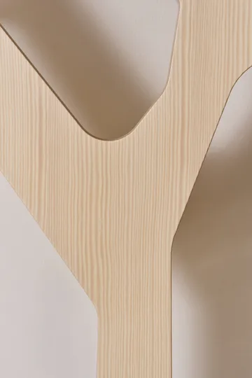 Tree wall wall-mounted coat rack Special Edition 194 cm - White pigmented pine - Swedese