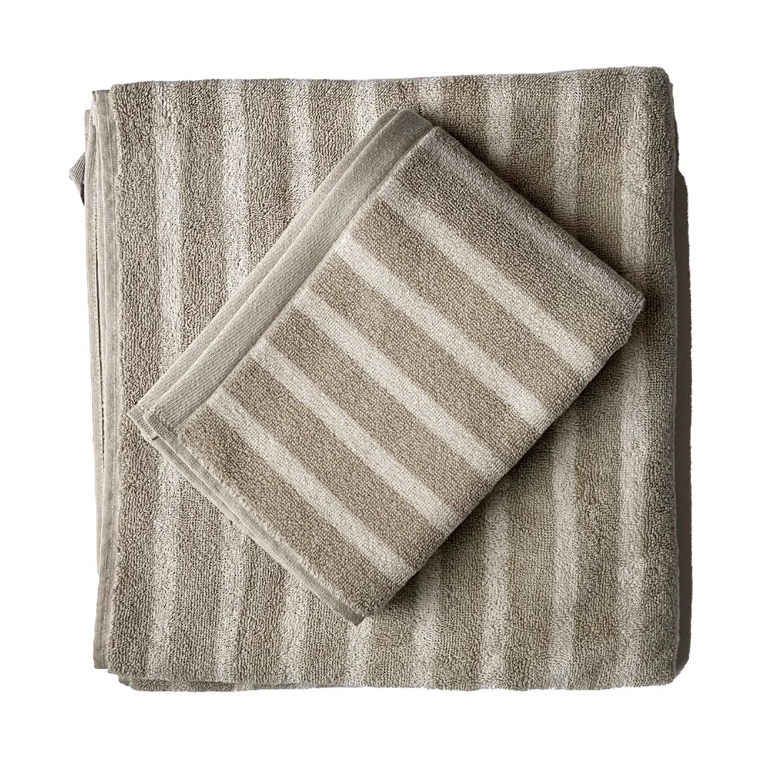 Bonnie bath towel 70x140 cm, Beige Tell Me More