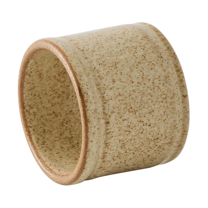 Elio napkin ring - Beige speckled - Tell Me More