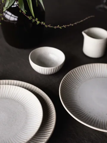 Granada plate Ø22 cm - Cream white-beige - Tell Me More