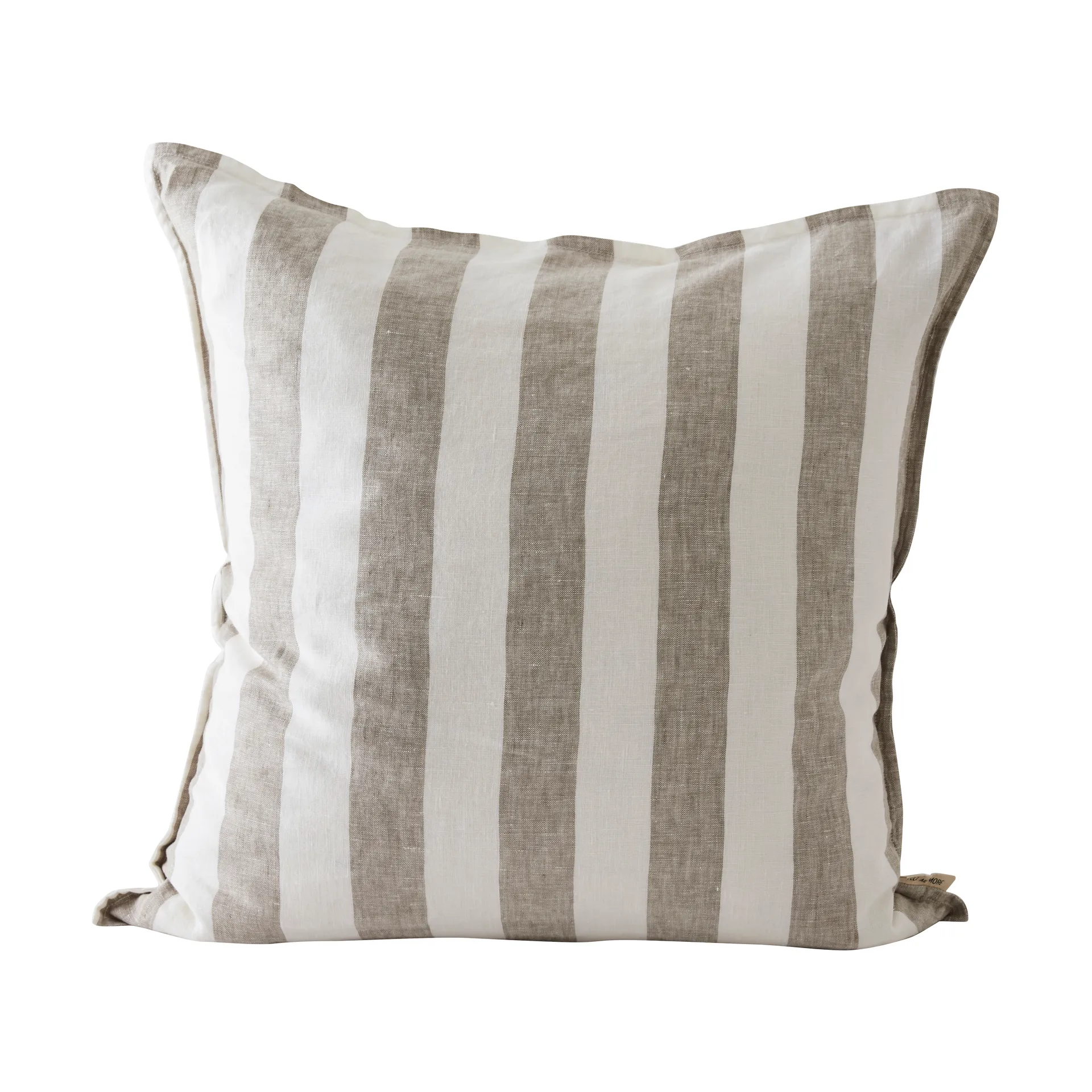 Holte pillowcase 50x50 cm, Olive Tell Me More