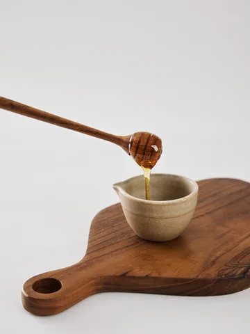 Teak honey spoon - Brown - Tell Me More