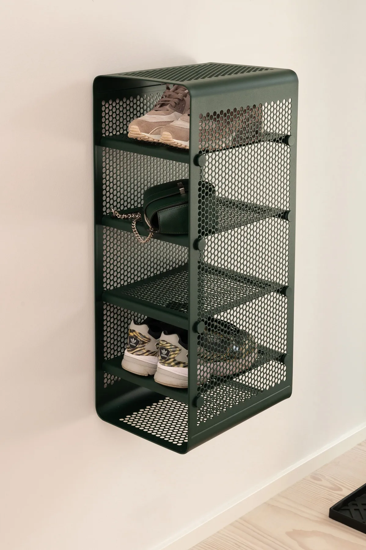 Tica Rack Wall wall shelf, Dark green tica copenhagen