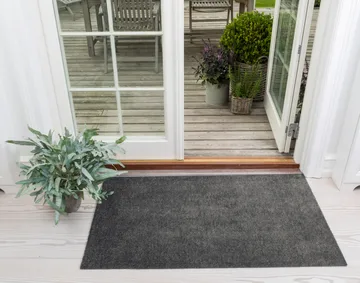 Unicolor hallway rug - Steel grey. 67x120 cm - tica copenhagen