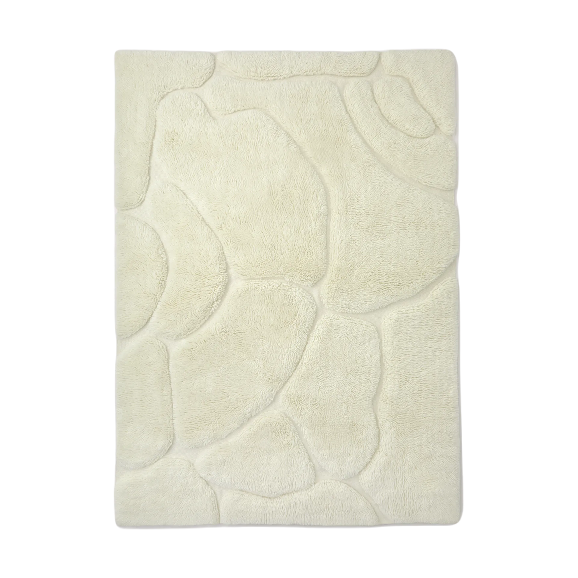 Kullin wool carpet 250x350 cm, Offwhite Tinted
