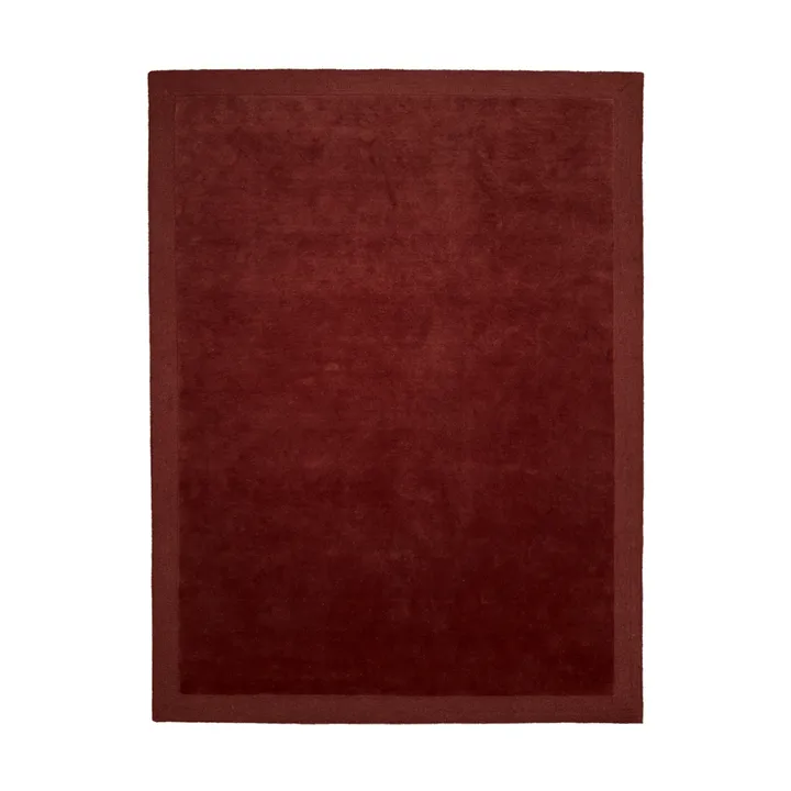 Louis wool rug - Burgundy, 250x350 cm - Tinted