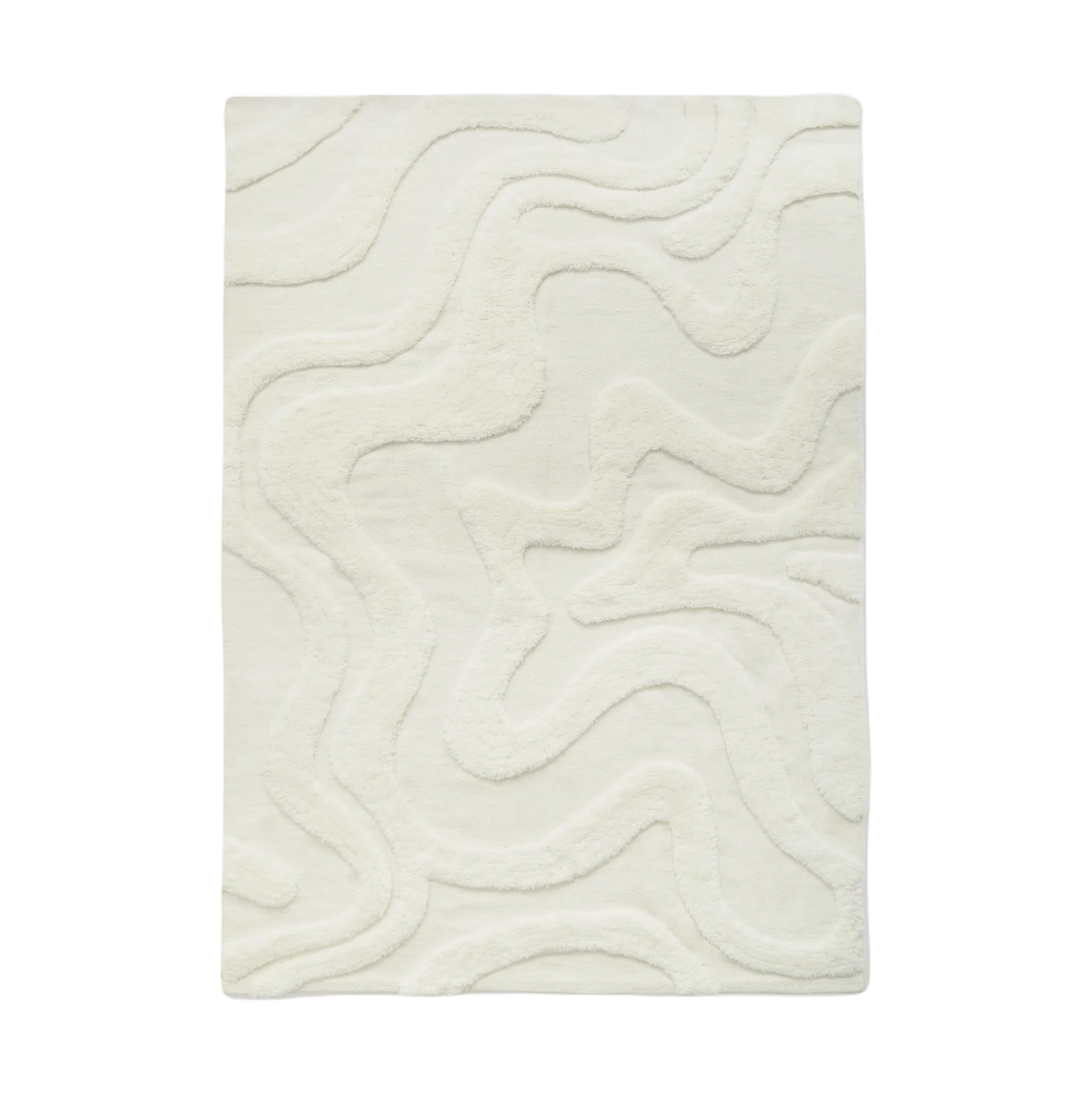 Norlander wool carpet 180x240 cm, Offwhite Tinted