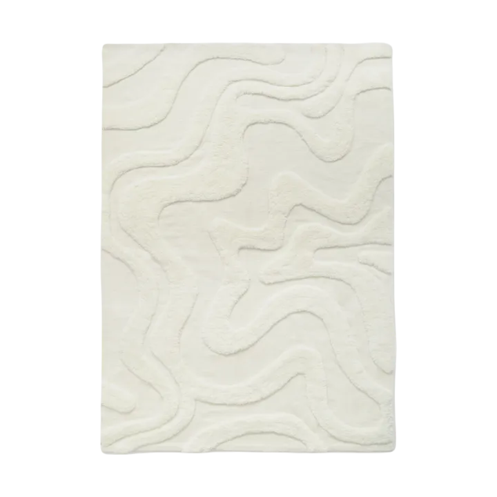 Norlander wool carpet 180x240 cm - Offwhite - Tinted
