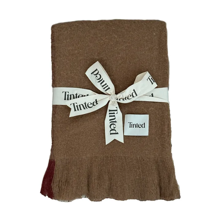 Tunell wool throw - Multi, 130x170 cm - Tinted