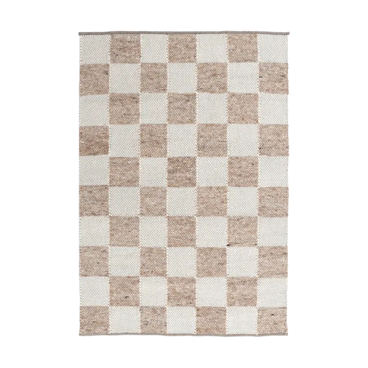 Gotland Design rug Special Edition - Light brown-white no. 2412, 90x180 cm - Tisca