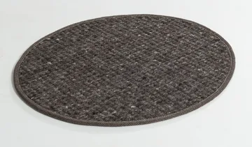 Greenland Swift round rug - Anthracite no. 83, Ø250 cm - Tisca
