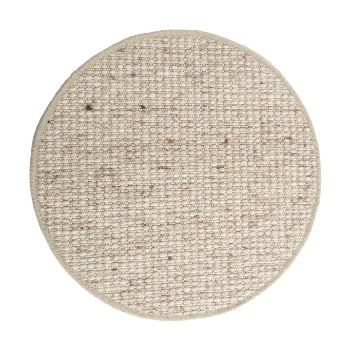 Greenland Swift round rug - Ecru no. 32, Ø170 cm - Tisca