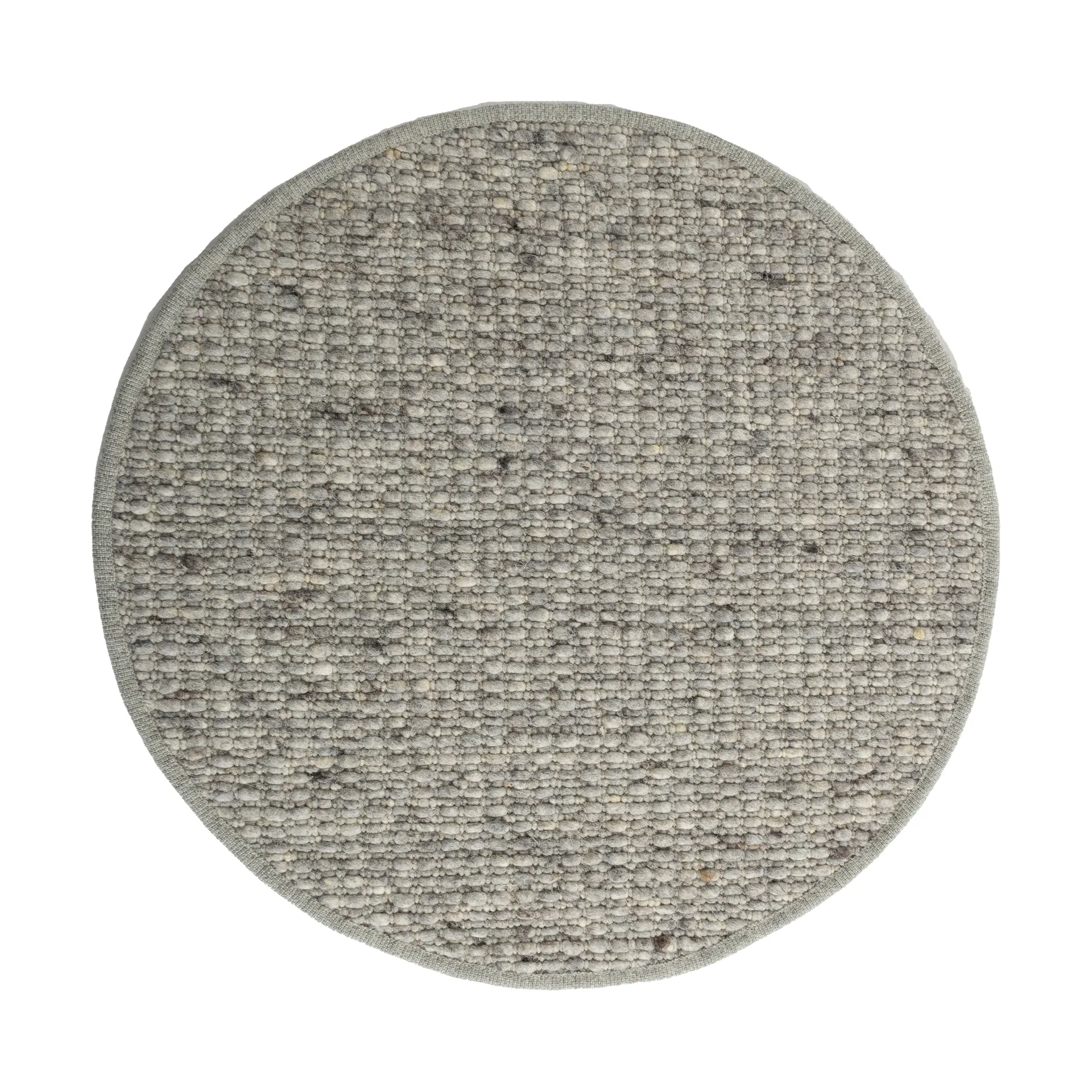 Greenland Swift round rug, Silver no. 28, Ø200 cm Tisca