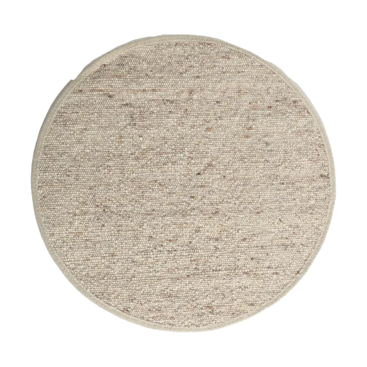 Sierrafil round rug - Ecru no 32, Ø170 cm - Tisca