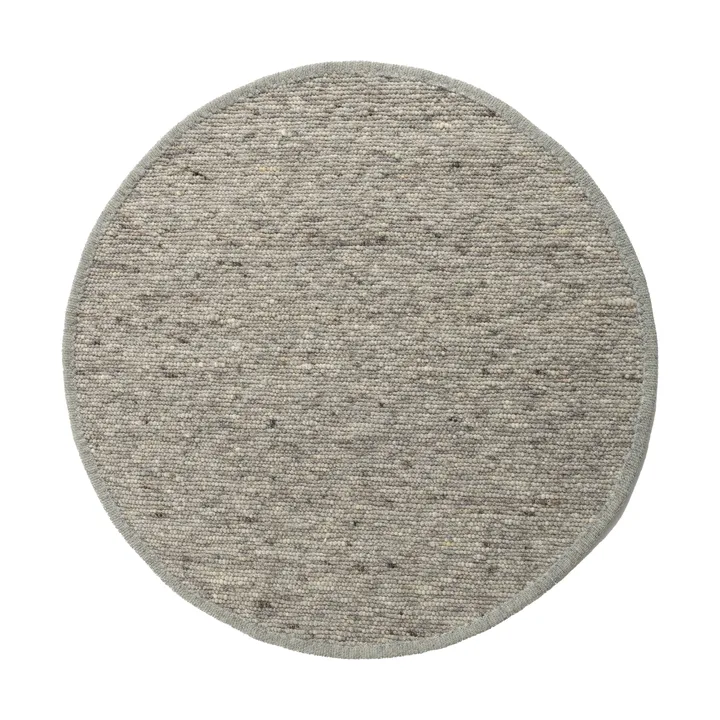 Sierrafil round rug - Silver no. 28, Ø250 cm - Tisca