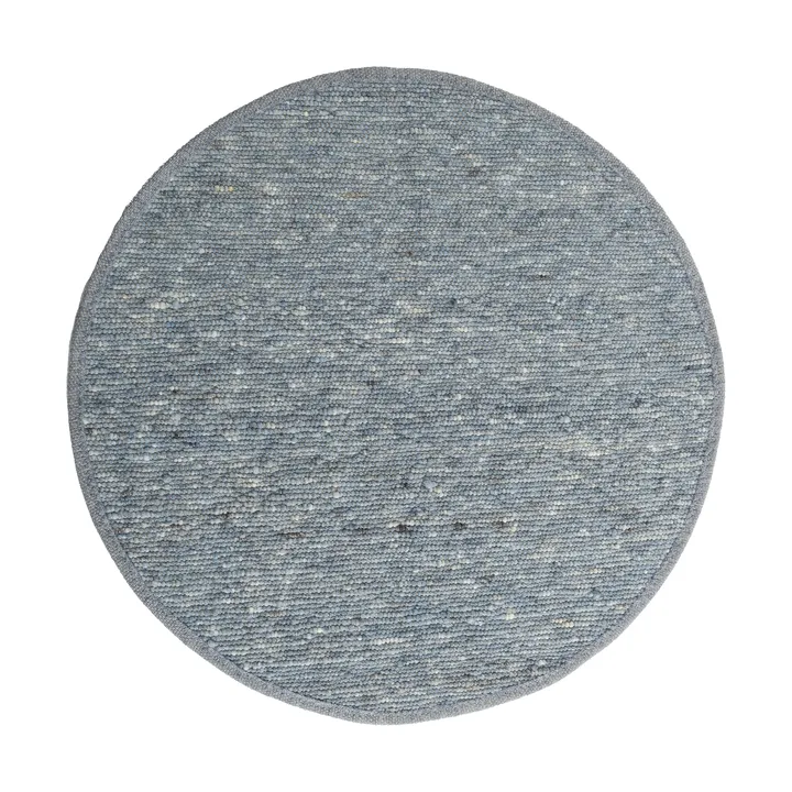 Sierrafil round rug - Steel blue nr. 250, Ø200 cm - Tisca