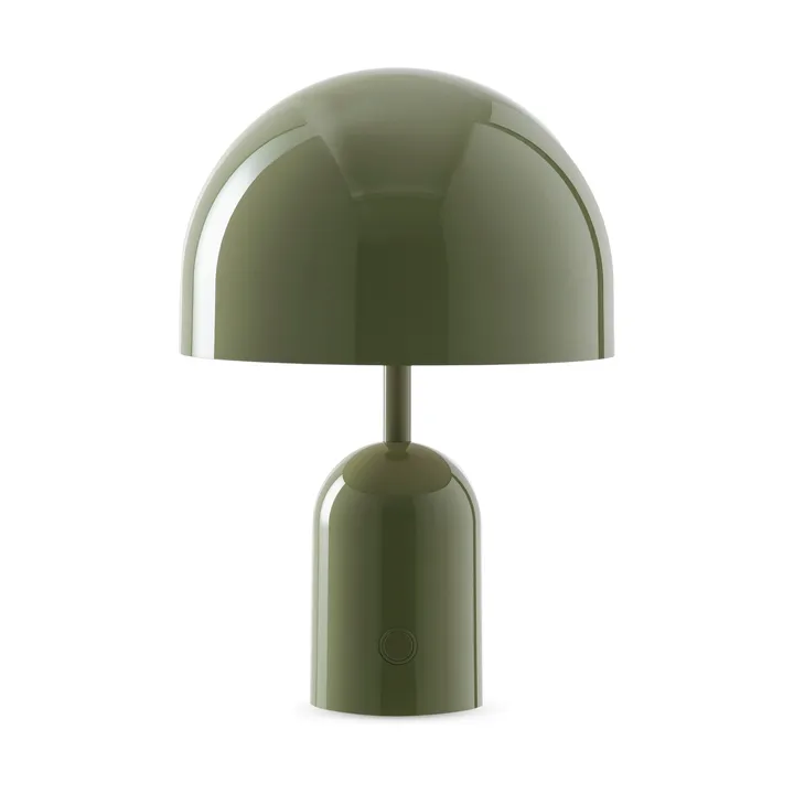 Bell portable LED table lamp 28 cm - Moss (green) - Tom Dixon
