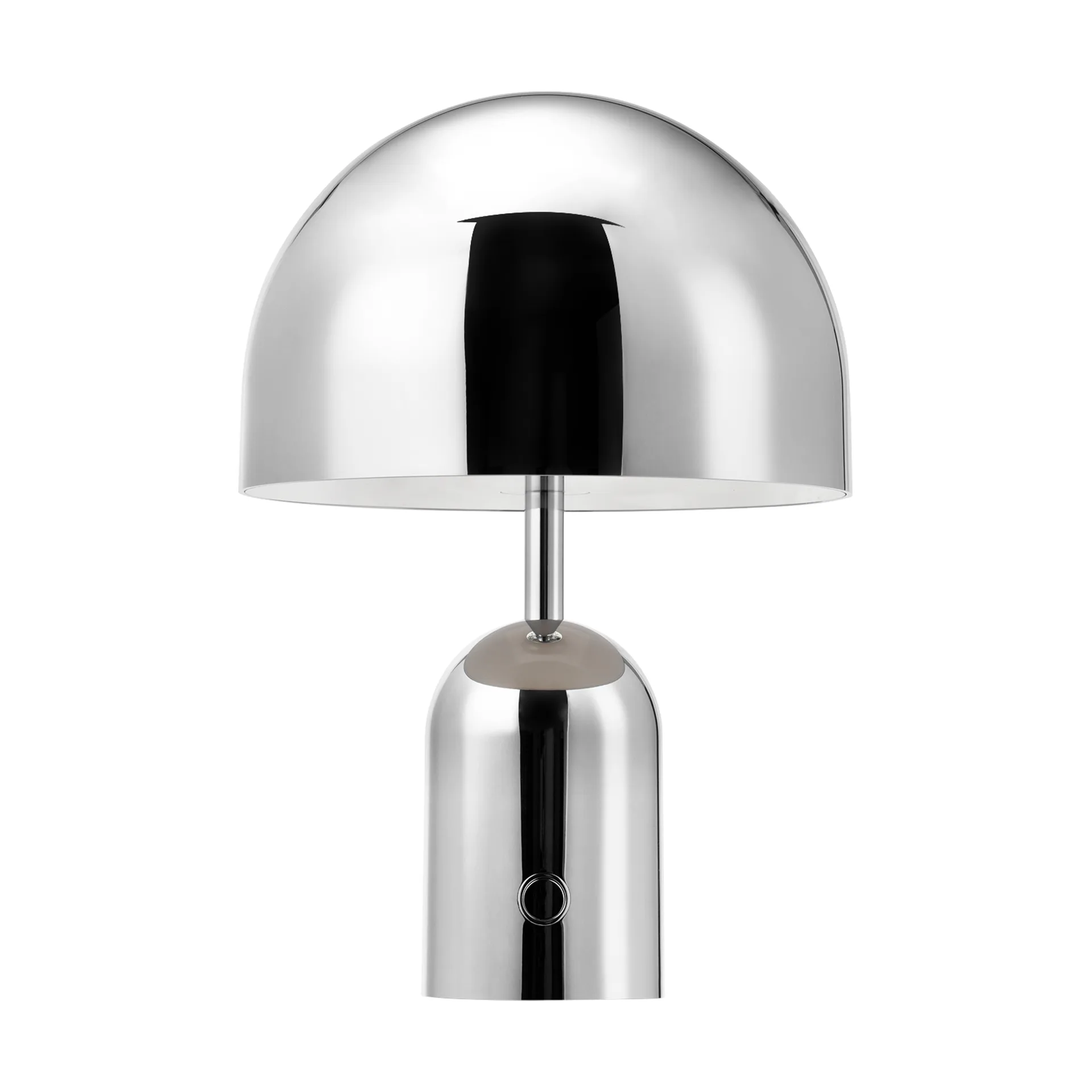 Bell portable LED table lamp 28 cm, Silver Tom Dixon
