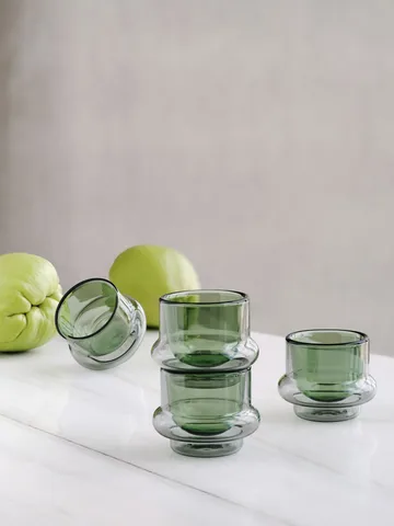 Bump espresso cup 5 cl 4-pack - Green - Tom Dixon