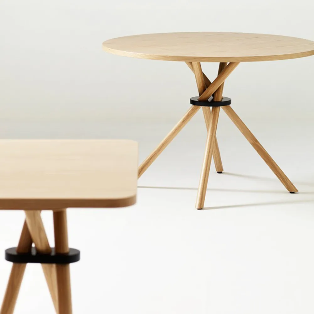 Flash side table 30x50 cm, Black mirror glass-black stand Tom Dixon