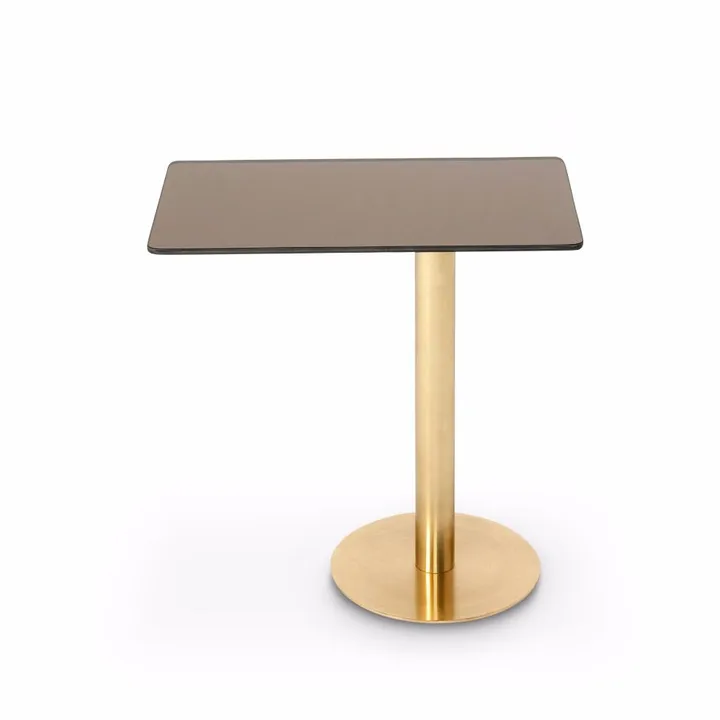 Flash side table 30x50 cm - Copper-brass stand - Tom Dixon