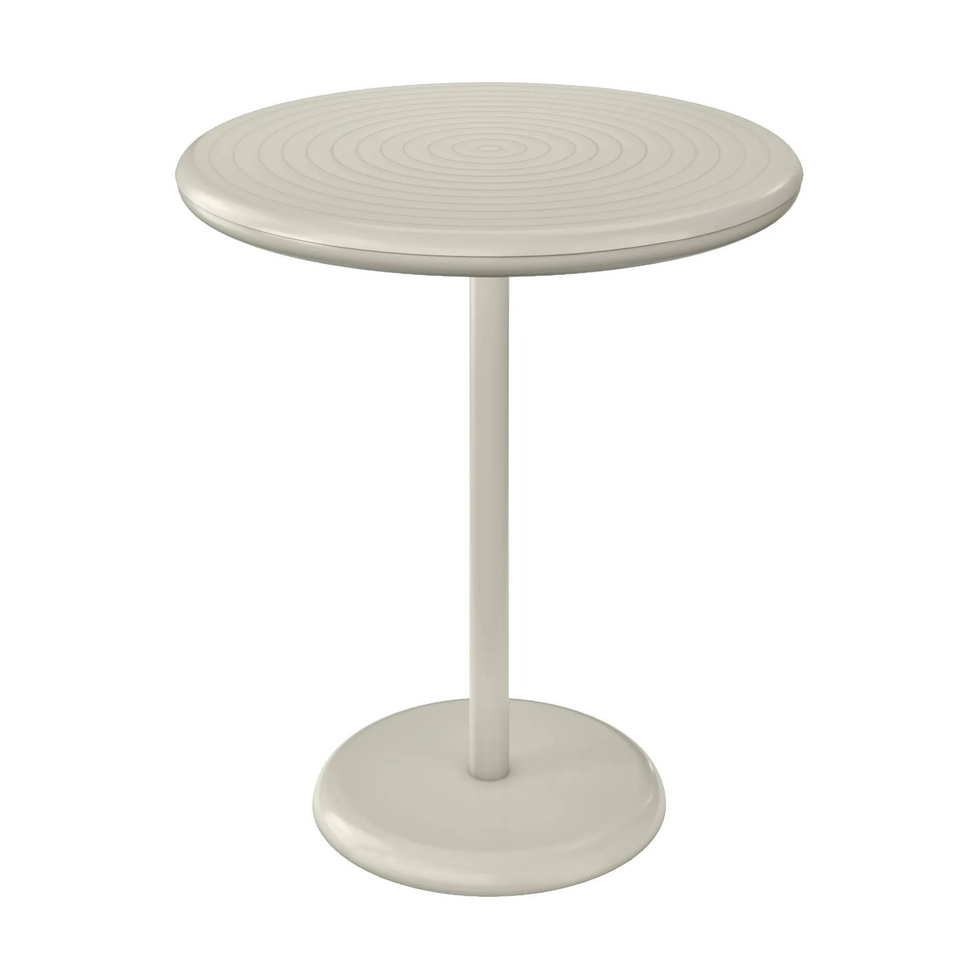 Groove café table round - Putty, Ø70 cm Tom Dixon